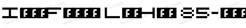 IdeaFonts LieHei 85字体转换